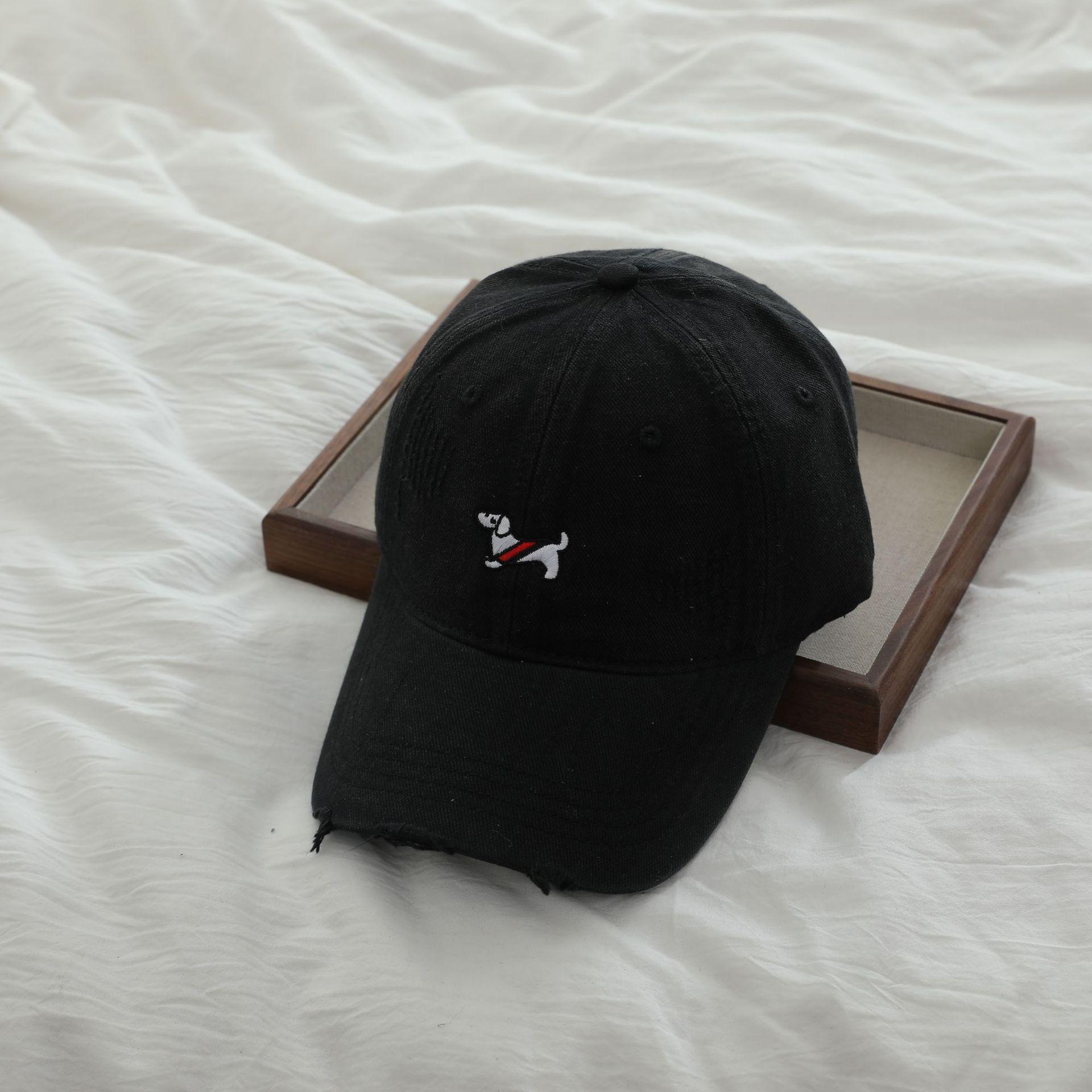 Вулична весна новий випраний бавовняний м який верх бейсболка з вишивкою цуценяти жіноче обличчя маленька парна сонцезахисна кепка чоловіча M(56-58cm) чорний
Вулична весна новий випраний бавовняний м який верх бейсболка з вишивкою цуценяти жіноче обличчя маленька парна сонцезахисна кепка чоловіча M(56-58cm) чорний