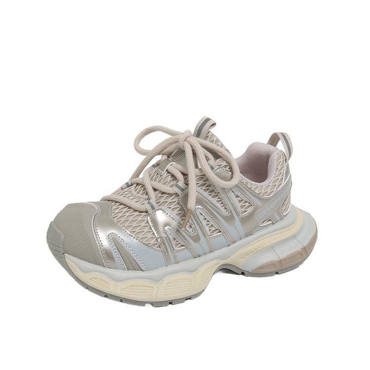 5Cm thick-soled European station dad shoes women s 2025 summer new lace-up versatile round head fashion casual shoes 40 шампанского
5Cm thick-soled European station dad shoes women s 2025 summer new lace-up versatile round head fashion casual shoes 40 шампанского