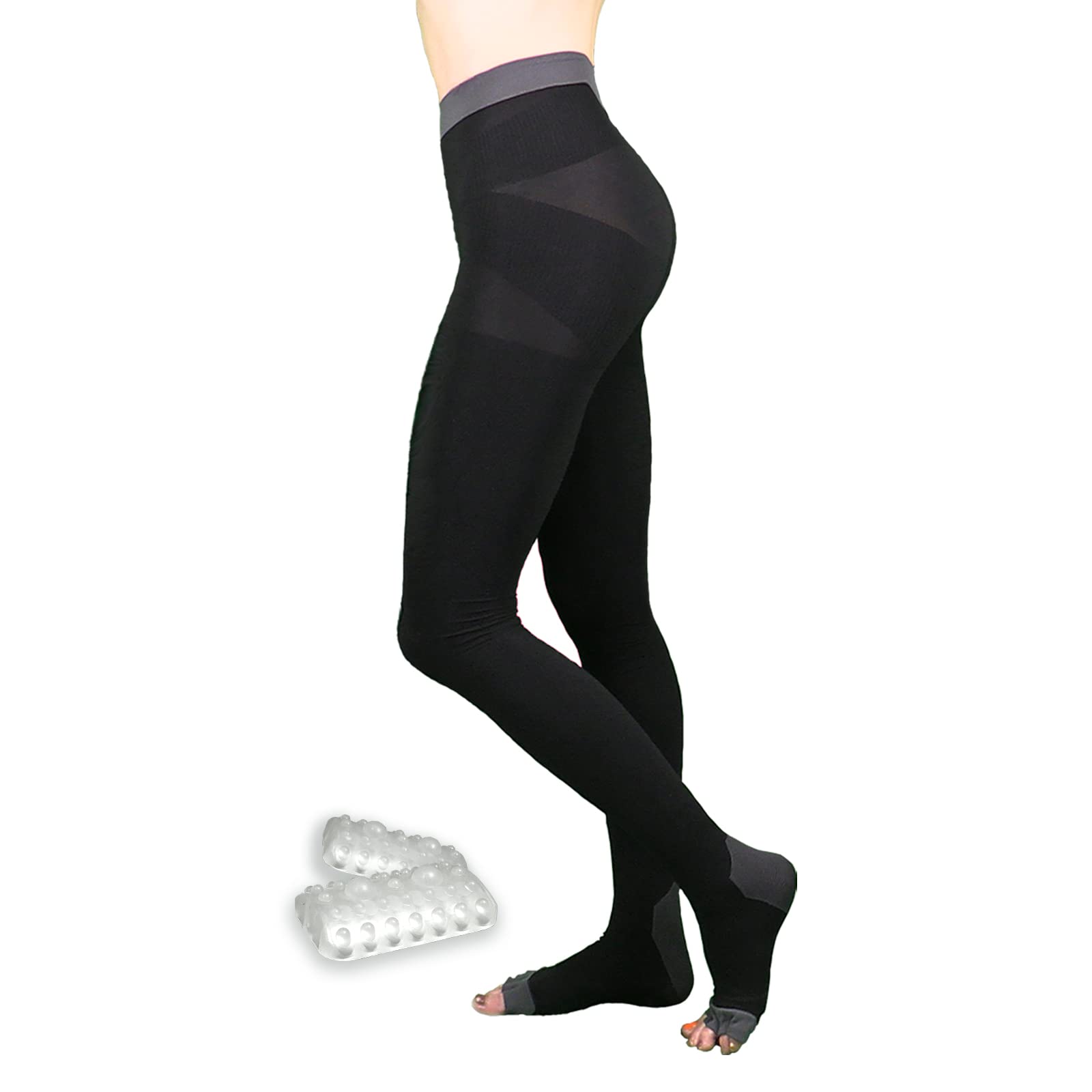 HOBONANAO Pilates Slim Leggings Compression leggings with silicone Sole pressure Swelling Stiff feet Beautiful legs Pressure point stimulation Foot
HOBONANAO Pilates Slim Leggings Compression leggings with silicone Sole pressure Swelling Stiff feet Beautiful legs Pressure point stimulation Foot