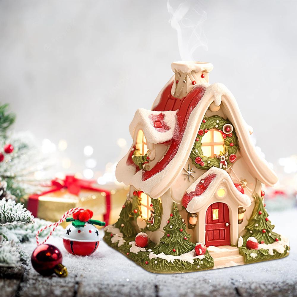 Christmas Cabin Incense Burner Glowing Christmas Cabin House Christmas Ornament Xmas Decor Props Christmas Home Desktop Decor
Christmas Cabin Incense Burner Glowing Christmas Cabin House Christmas Ornament Xmas Decor Props Christmas Home Desktop Decor