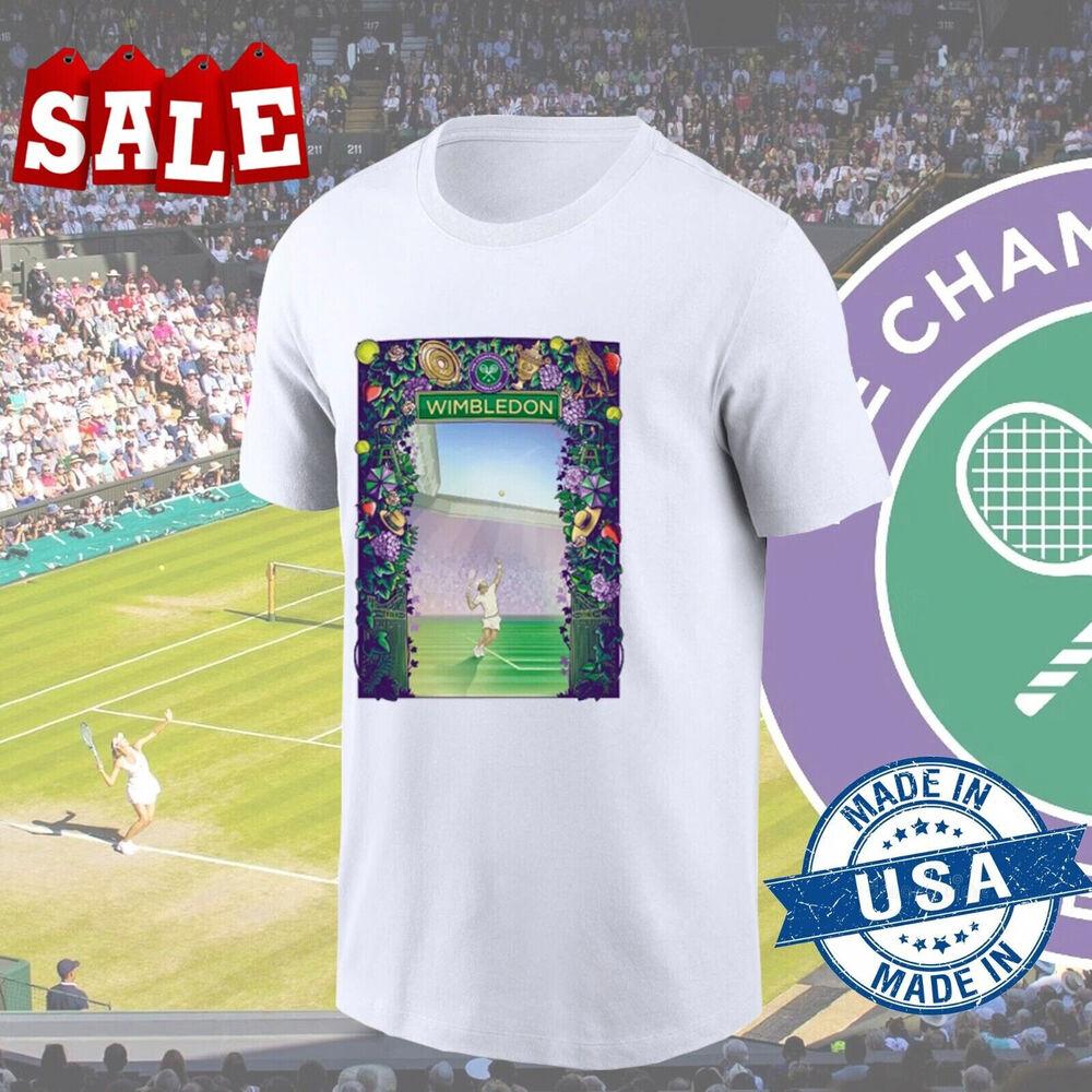 HOT HOT Футболка унисекс The Champions Wimbledon Tennis 2023 
HOT HOT Футболка унисекс The Champions Wimbledon Tennis 2023