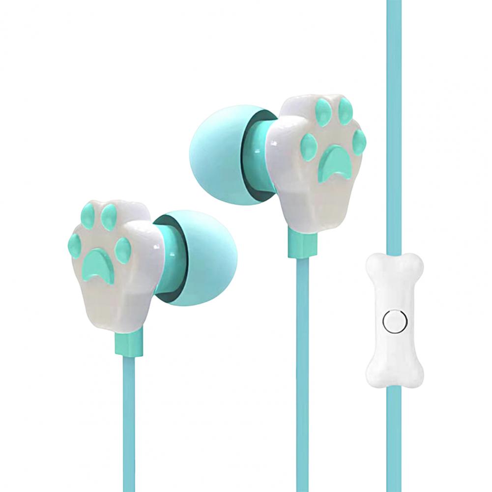 Cute Wired Earphone Earbud Deep Bass Cartoon Cat Paw 3.5mm Stereo Sports In-ear Earphone With Microphone небо синє кольору
Cute Wired Earphone Earbud Deep Bass Cartoon Cat Paw 3.5mm Stereo Sports In-ear Earphone With Microphone небо синє кольору