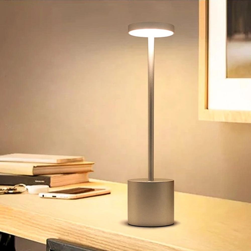 Restaurant Bar KTV Atmosphere Table Lamp Aluminum Alloy USB Charging Three-speed Touch Dimming Timer Light Night
Restaurant Bar KTV Atmosphere Table Lamp Aluminum Alloy USB Charging Three-speed Touch Dimming Timer Light Night