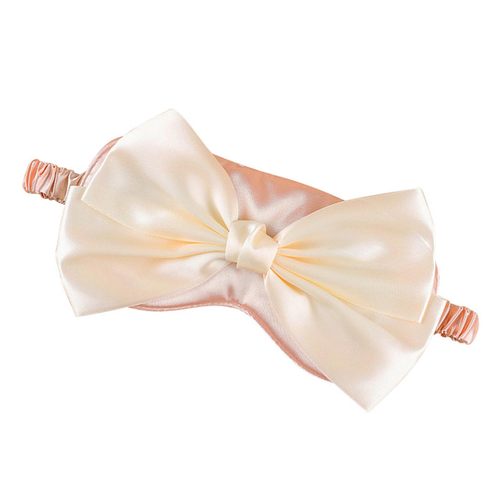 Повязка на глаза для сна с декором в виде бантика, светонепроницаемая, из искусственного шелка и хлопка, с эластичной лентой для розовый
Повязка на глаза для сна с декором в виде бантика, светонепроницаемая, из искусственного шелка и хлопка, с эластичной лентой для розовый