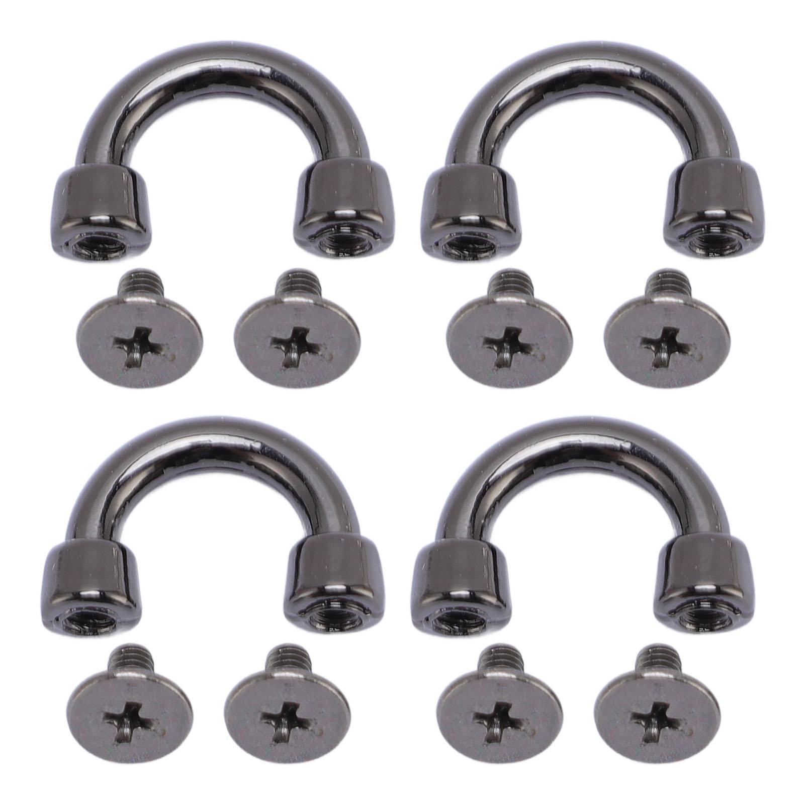 14 Sets D Ring Connector Buckle 11x9x3mm Silver Black Metal Arch Bridge Bag Connector Buckle with
14 Sets D Ring Connector Buckle 11x9x3mm Silver Black Metal Arch Bridge Bag Connector Buckle with