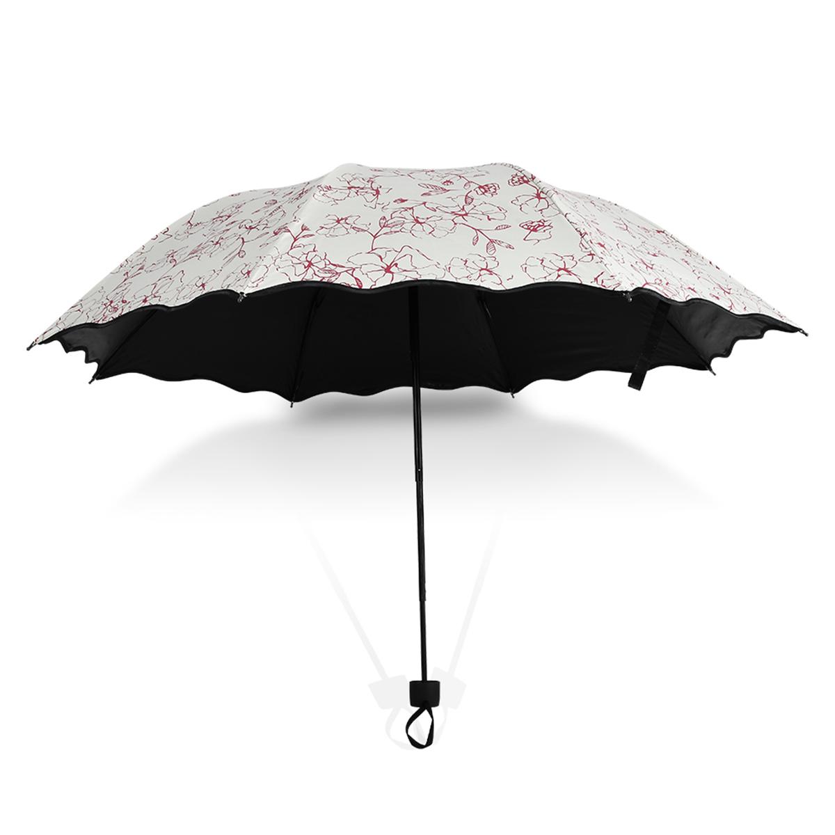 Umbrella UV Protection Women s Sun Umbrella Folding Umbrella Windproof Travel Umbrella with Hibiscus Flowers On Canopy рожевий
Umbrella UV Protection Women s Sun Umbrella Folding Umbrella Windproof Travel Umbrella with Hibiscus Flowers On Canopy рожевий