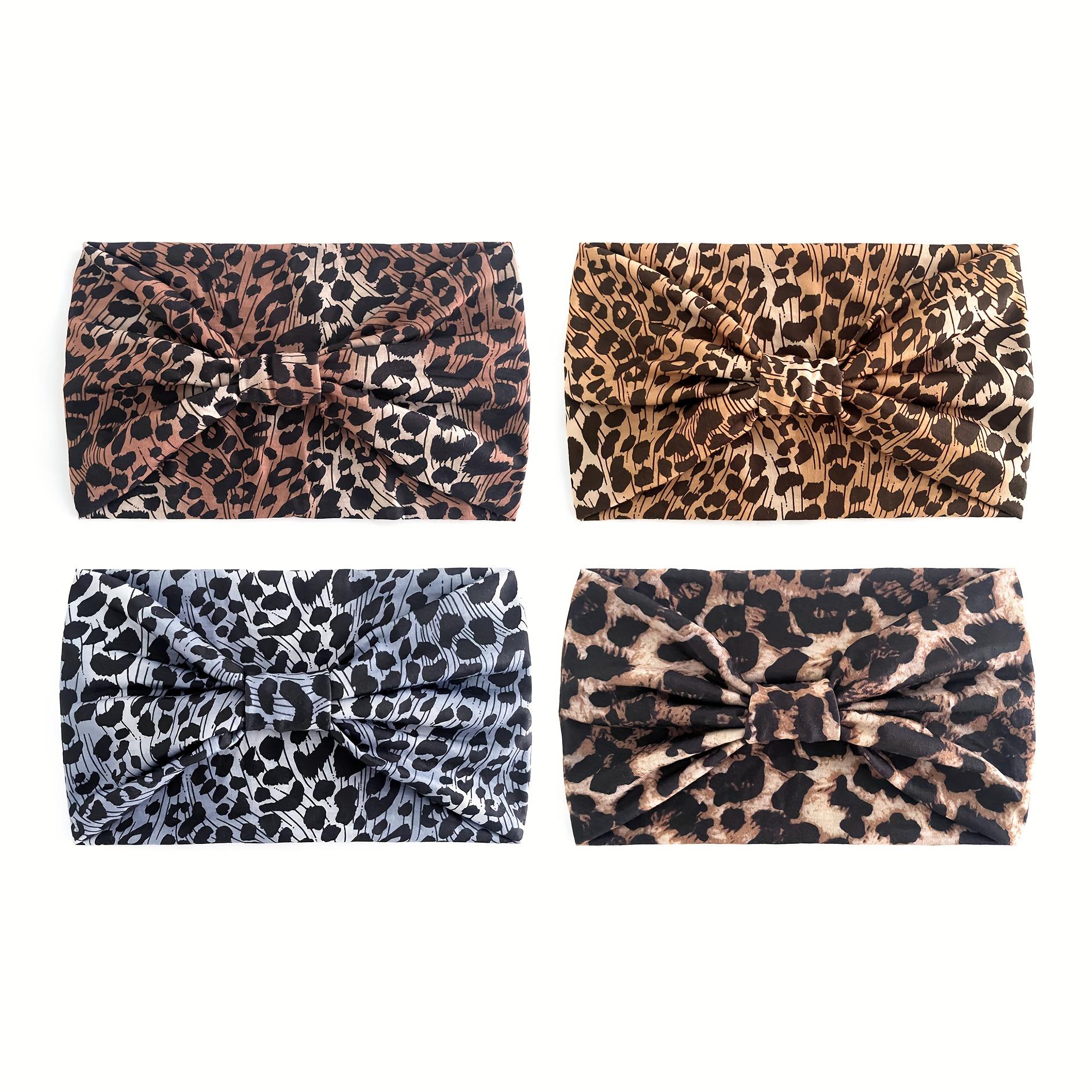 4PCS Leopard Pattern Yoga Headbands, High Stretch Non-Slip Sweat-Absorbing, Fitness Sports Casual Ornaments Hair Ornaments
4PCS Leopard Pattern Yoga Headbands, High Stretch Non-Slip Sweat-Absorbing, Fitness Sports Casual Ornaments Hair Ornaments