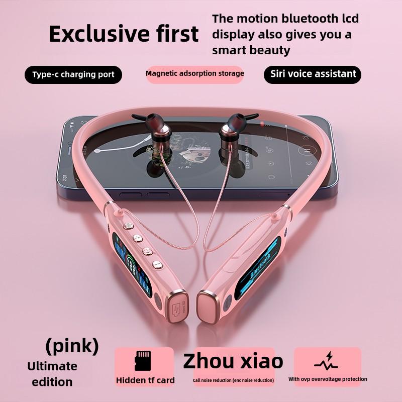Спорт на открытом воздухе ЖК-экран Bluetooth-гарнитура скрытая TF-карта источник питания цифровой дисплей долгое время работы от батареи большая емкость батареи чёрный
Спорт на открытом воздухе ЖК-экран Bluetooth-гарнитура скрытая TF-карта источник питания цифровой дисплей долгое время работы от батареи большая емкость батареи чёрный