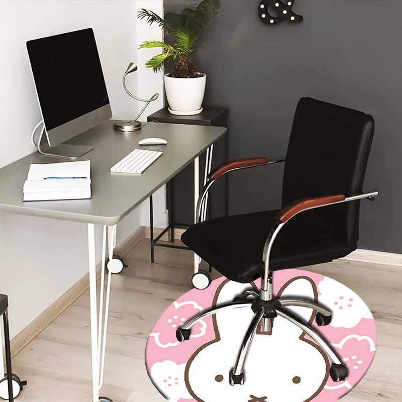 1pc Pink Bunny Floral Design Round carpet, Made of Polyester,Perfect for Decorating Office Chairs, Living Rooms,fplt177 80cm by 80cm
1pc Pink Bunny Floral Design Round carpet, Made of Polyester,Perfect for Decorating Office Chairs, Living Rooms,fplt177 80cm by 80cm