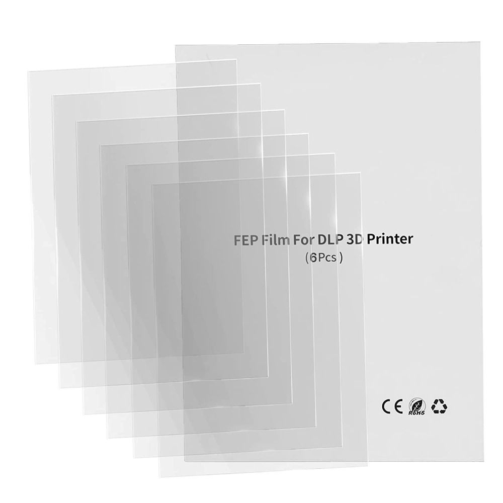 FEP Прочное широкое применение 200 x 140 x 0,15 мм FEP пленка с высоким коэффициентом пропускания 3D-принтер аксессуары
FEP Прочное широкое применение 200 x 140 x 0,15 мм FEP пленка с высоким коэффициентом пропускания 3D-принтер аксессуары