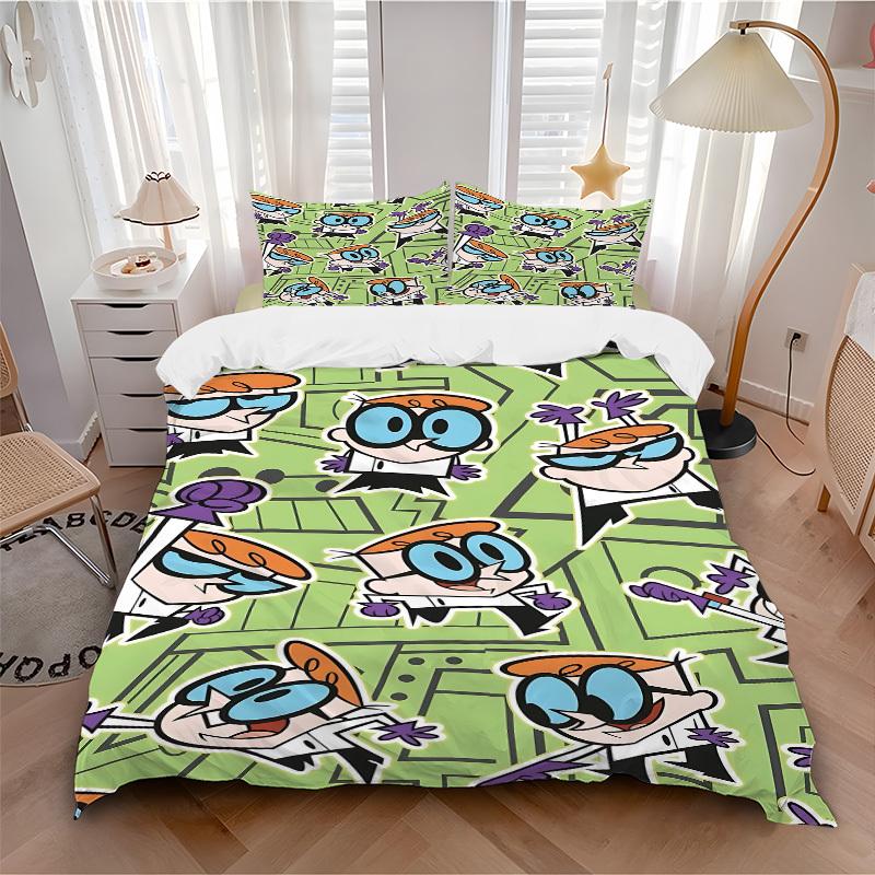 3pc Dexter s Laboratory Cartoon Bedding Set Guest Room Bedroom Decor Christmas Halloween Decor Birthday and Holiday Gifts- All Seasons 3pcs Quilt 171 135x200cm
3pc Dexter s Laboratory Cartoon Bedding Set Guest Room Bedroom Decor Christmas Halloween Decor Birthday and Holiday Gifts- All Seasons 3pcs Quilt 171 135x200cm