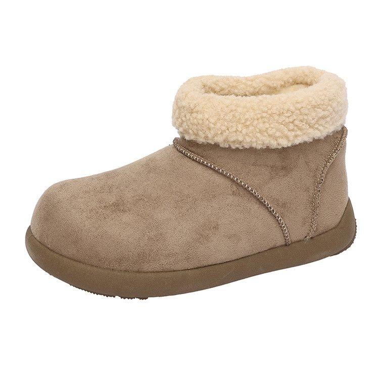 Big head thick-soled snow boots winter new fluffy short boots piled and thickened warm large cotton shoes 35
Big head thick-soled snow boots winter new fluffy short boots piled and thickened warm large cotton shoes 35