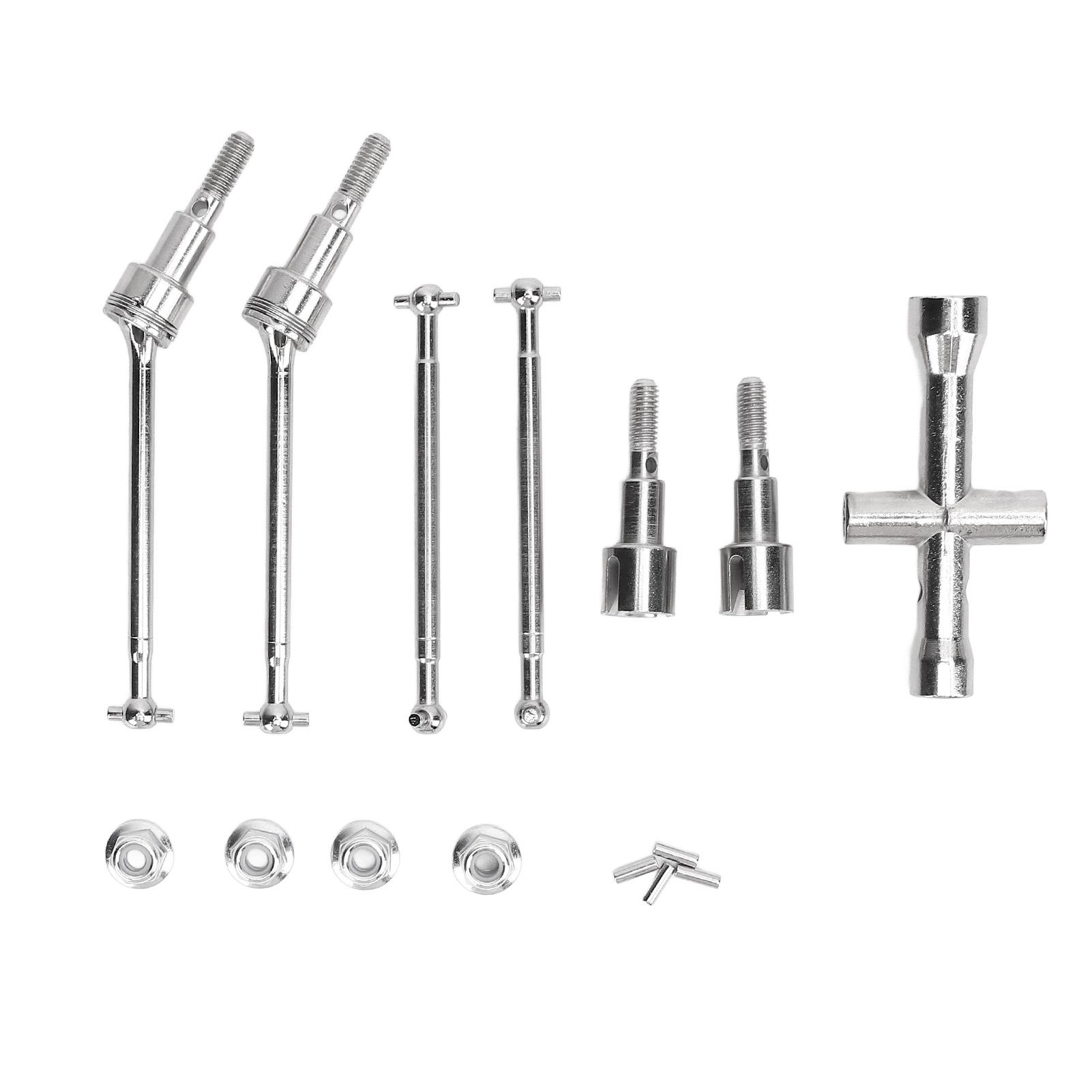 RC Car Drive Shaft Set 6312 Brushless Metal Front Rear Wheel Drive Axle Replacement for SCY
RC Car Drive Shaft Set 6312 Brushless Metal Front Rear Wheel Drive Axle Replacement for SCY