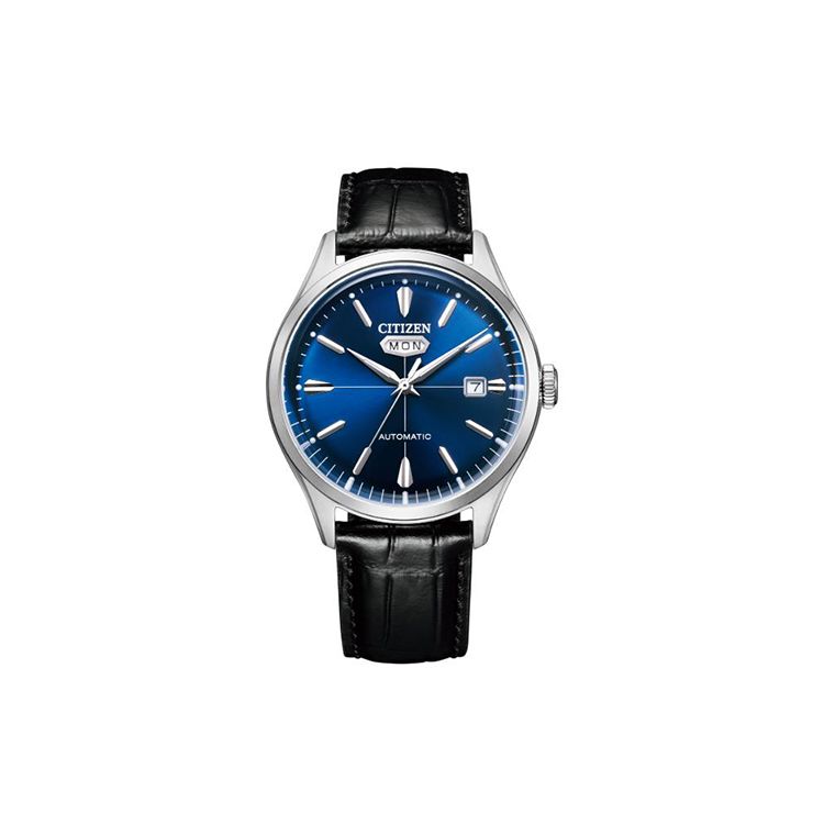 Citizen Business Retro Blue Dial Date Display Mechanical Movement Leather Strap Watch Men watches NH8390-20LB Blue
Citizen Business Retro Blue Dial Date Display Mechanical Movement Leather Strap Watch Men watches NH8390-20LB Blue