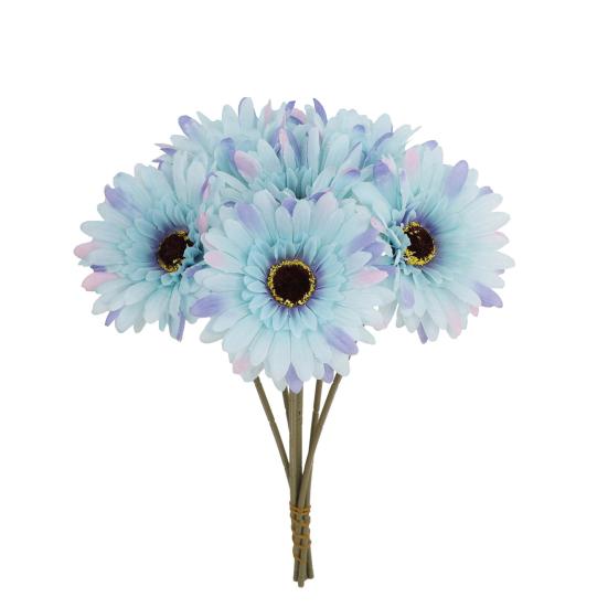 6 Bundles Artificial Gerbera Flowers with Stems Fake Wildflower Bouquet for Wedding Party Table Centerpiece Indoor Home Vase Decor Floral Arrangement синий
6 Bundles Artificial Gerbera Flowers with Stems Fake Wildflower Bouquet for Wedding Party Table Centerpiece Indoor Home Vase Decor Floral Arrangement синий