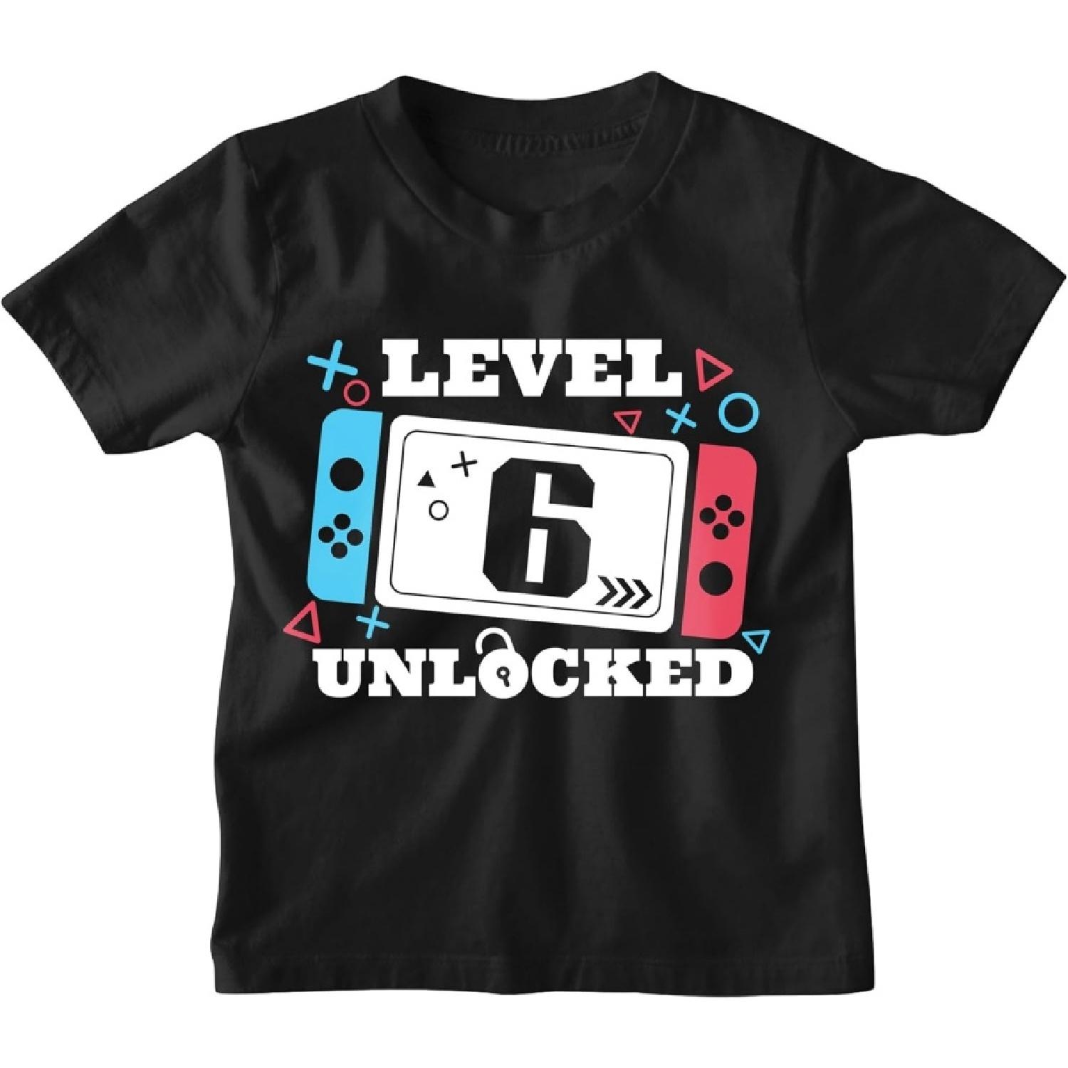 Luke & Lulu - 6th Birthday Shirt Boy Level 6 Unlocked, Turning Six, and Blocks Designs Boys Tops, Tees & Shirts XXXXXL різнокольоровий
Luke & Lulu - 6th Birthday Shirt Boy Level 6 Unlocked, Turning Six, and Blocks Designs Boys Tops, Tees & Shirts XXXXXL різнокольоровий
