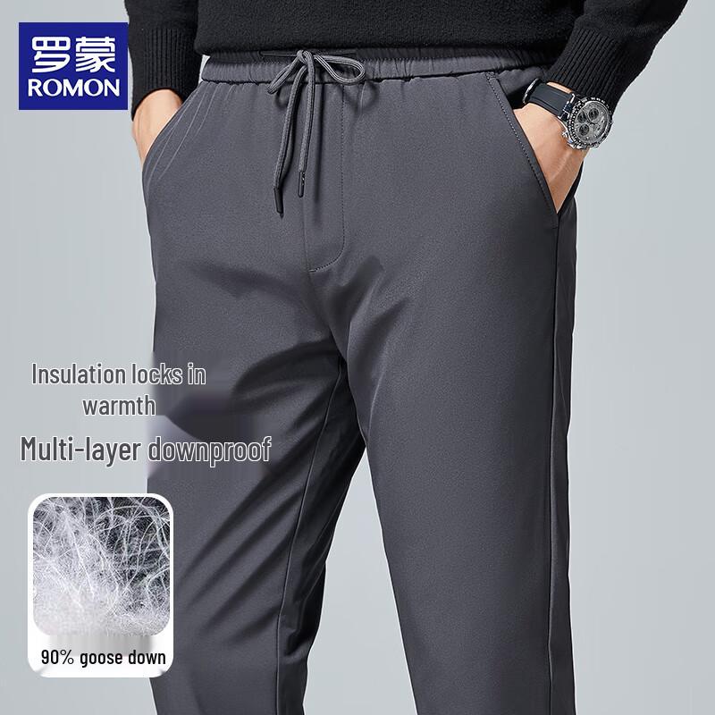 ROMON Мужские зимние брюки прямого кроя с гусиным пухом для улицы 2XL
ROMON Мужские зимние брюки прямого кроя с гусиным пухом для улицы 2XL