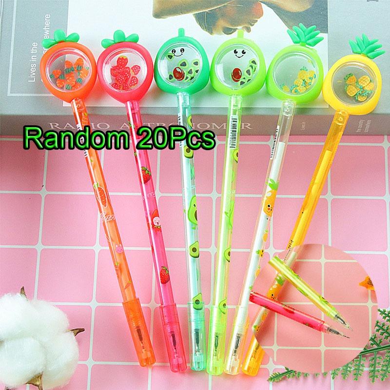 2Pcs Creative Fruit Sequins Neutral Pen High Beauty Student Stationery Water-based Pen Avocado Carrot Shape Signature Pen Random style2Pcs
2Pcs Creative Fruit Sequins Neutral Pen High Beauty Student Stationery Water-based Pen Avocado Carrot Shape Signature Pen Random style2Pcs