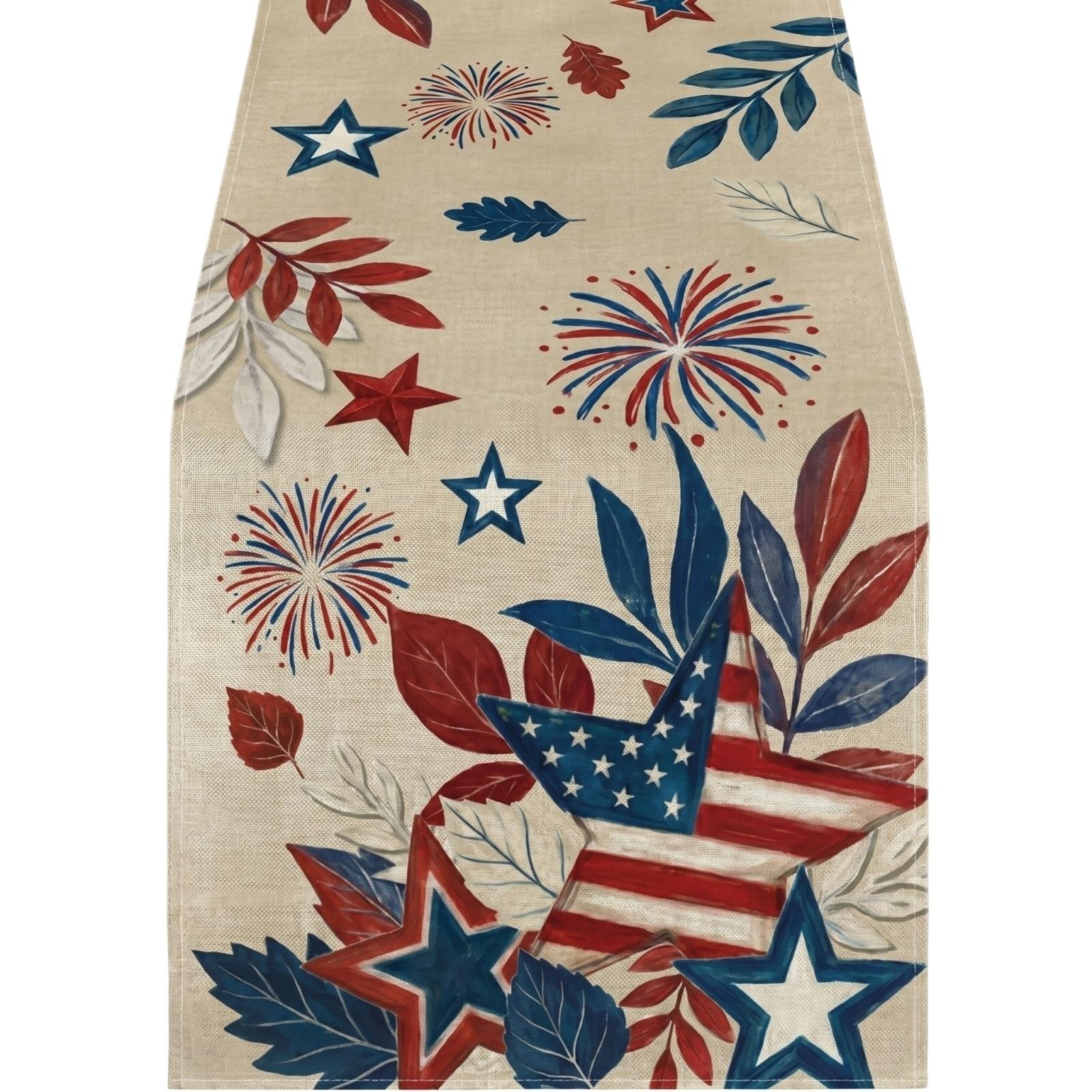 Table Runner with Floral Print and Leaf Pattern for Dining Room Kitchen Parties Indoor Outdoor Events Home Decor One Size
Table Runner with Floral Print and Leaf Pattern for Dining Room Kitchen Parties Indoor Outdoor Events Home Decor One Size