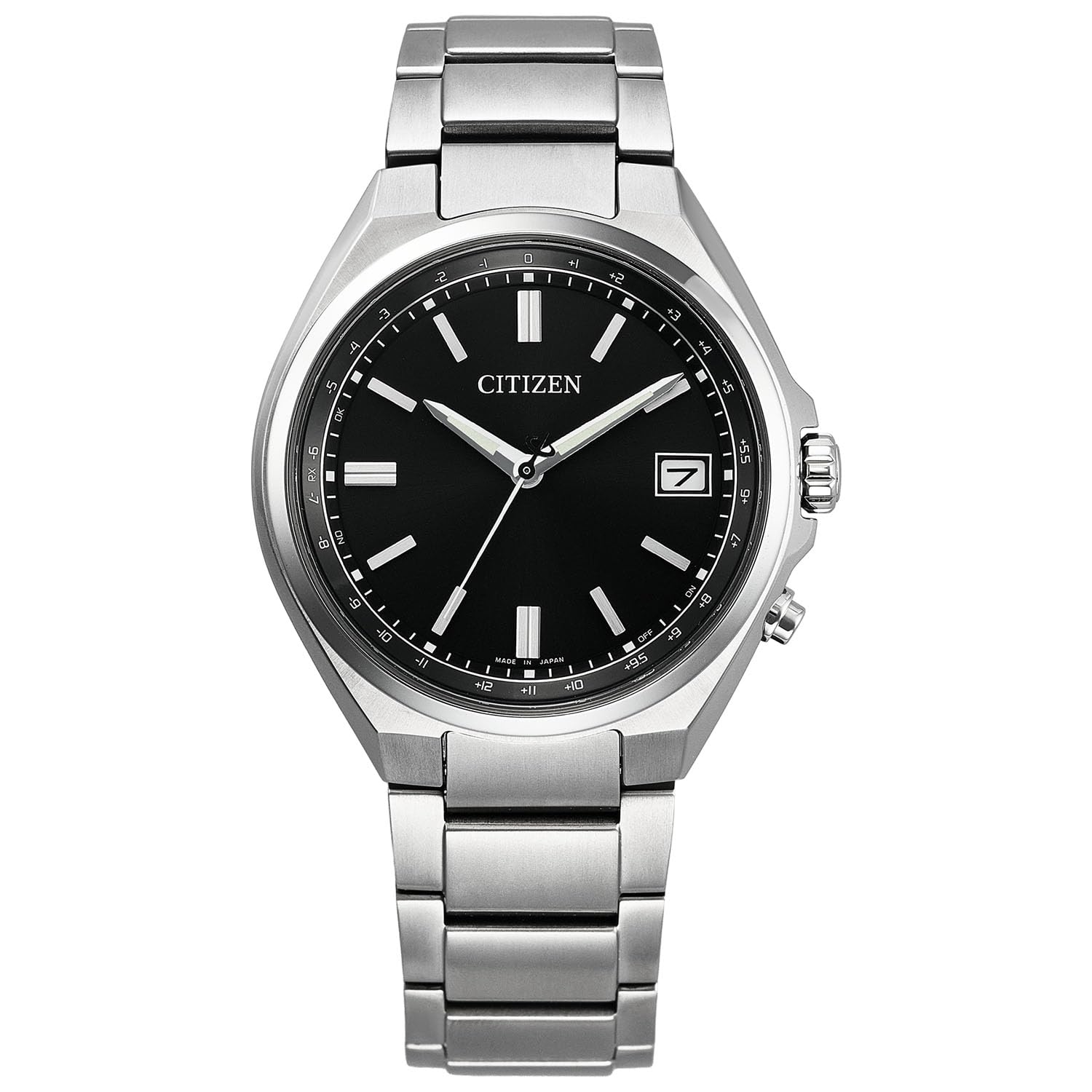 Citizen Collection Eco-Drive Solar Watch CB1160-55E Titanium Waterproof Radio-Controlled Silver Black Men s Simple Second Hand Date
Citizen Collection Eco-Drive Solar Watch CB1160-55E Titanium Waterproof Radio-Controlled Silver Black Men s Simple Second Hand Date