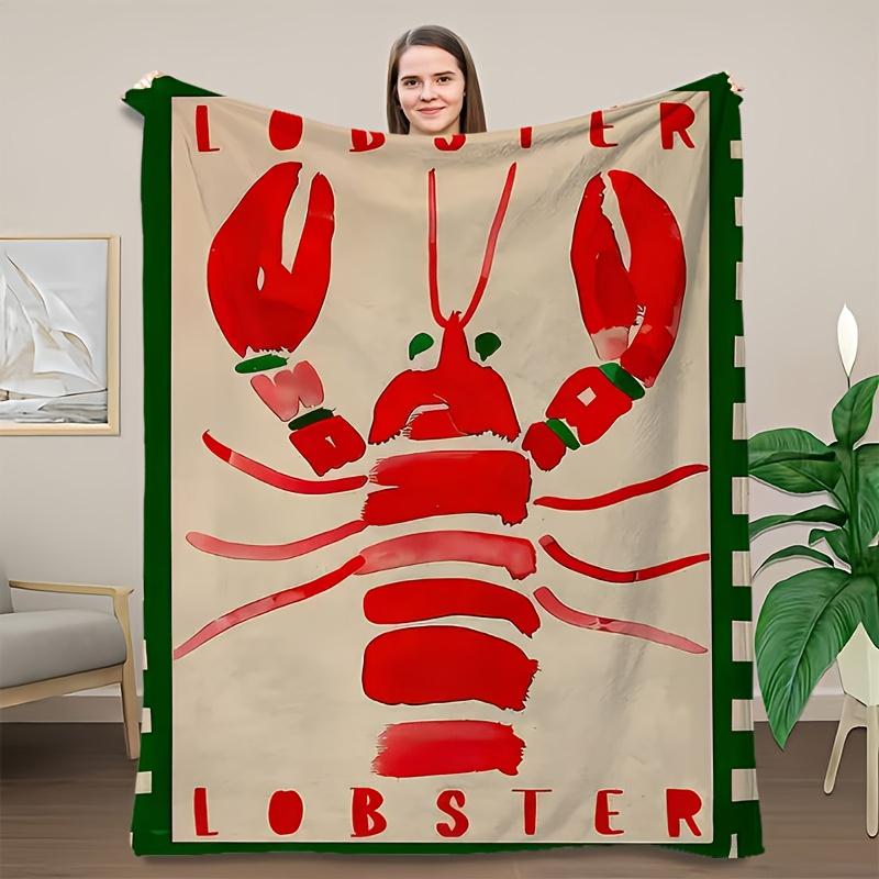 Red lobster painting pattern Flannel printed blanket suitable for all seasons suitable for living room office sofa and travel 75x100cm (30x40inch)
Red lobster painting pattern Flannel printed blanket suitable for all seasons suitable for living room office sofa and travel 75x100cm (30x40inch)