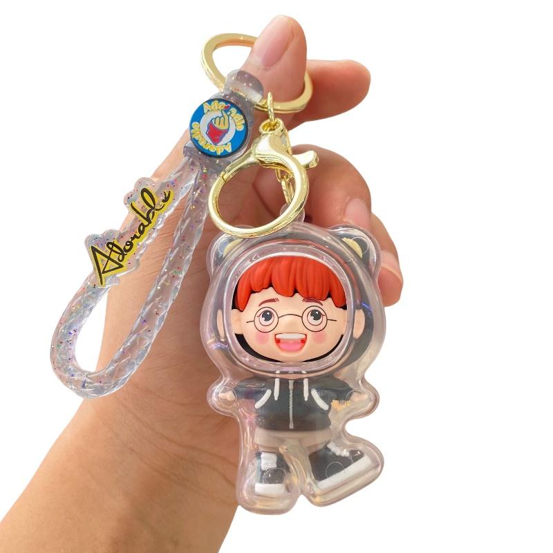 Boys Girls Cartoon Raincoat Keychain Pendants Key Holder Decor Bag Charm Gifts чорний
Boys Girls Cartoon Raincoat Keychain Pendants Key Holder Decor Bag Charm Gifts чорний