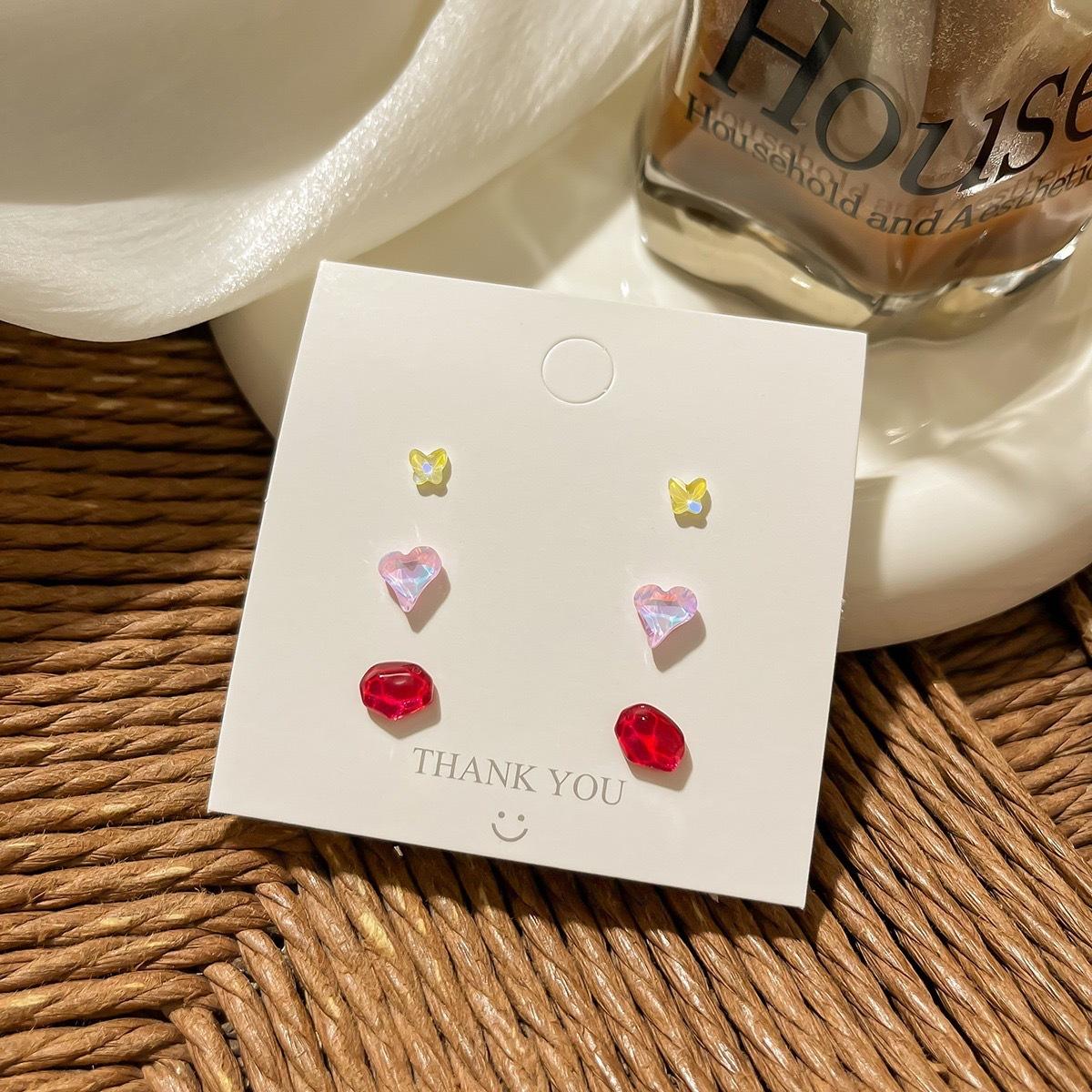 Super flash acridine~ Colorful laser silver needle small ear needle cute daily versatile earrings new trendy peach heart earrings
Super flash acridine~ Colorful laser silver needle small ear needle cute daily versatile earrings new trendy peach heart earrings
