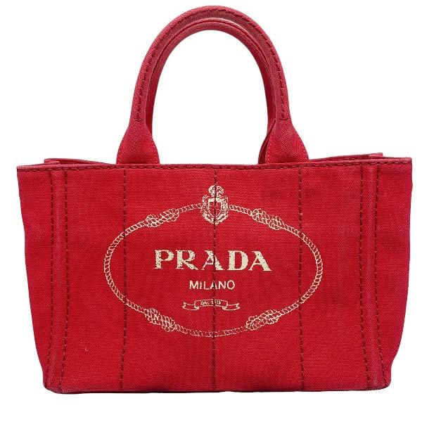 PRADA canvas Canapa Tote Bag denim Red Women Used
PRADA canvas Canapa Tote Bag denim Red Women Used