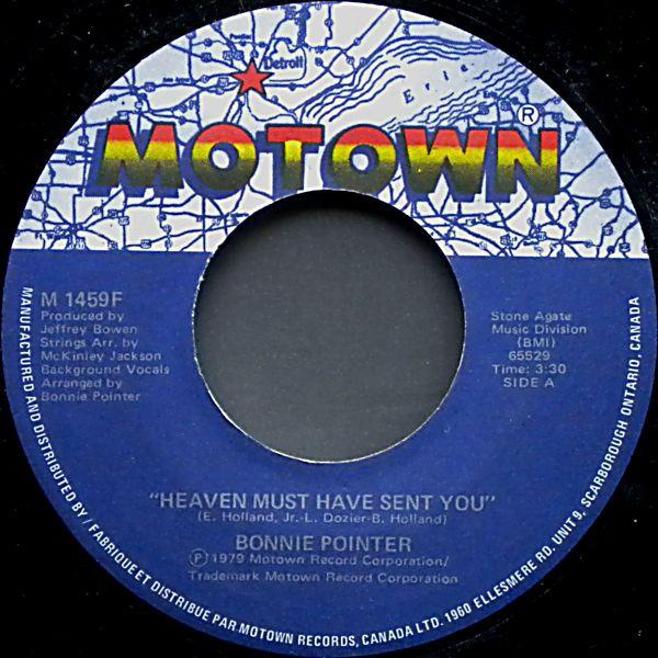 7inch Record BONNIE POINTER - Heaven Must Have Sent You M1459F MOTOWN 1979 Canada Soul/Funk Used
7inch Record BONNIE POINTER - Heaven Must Have Sent You M1459F MOTOWN 1979 Canada Soul/Funk Used