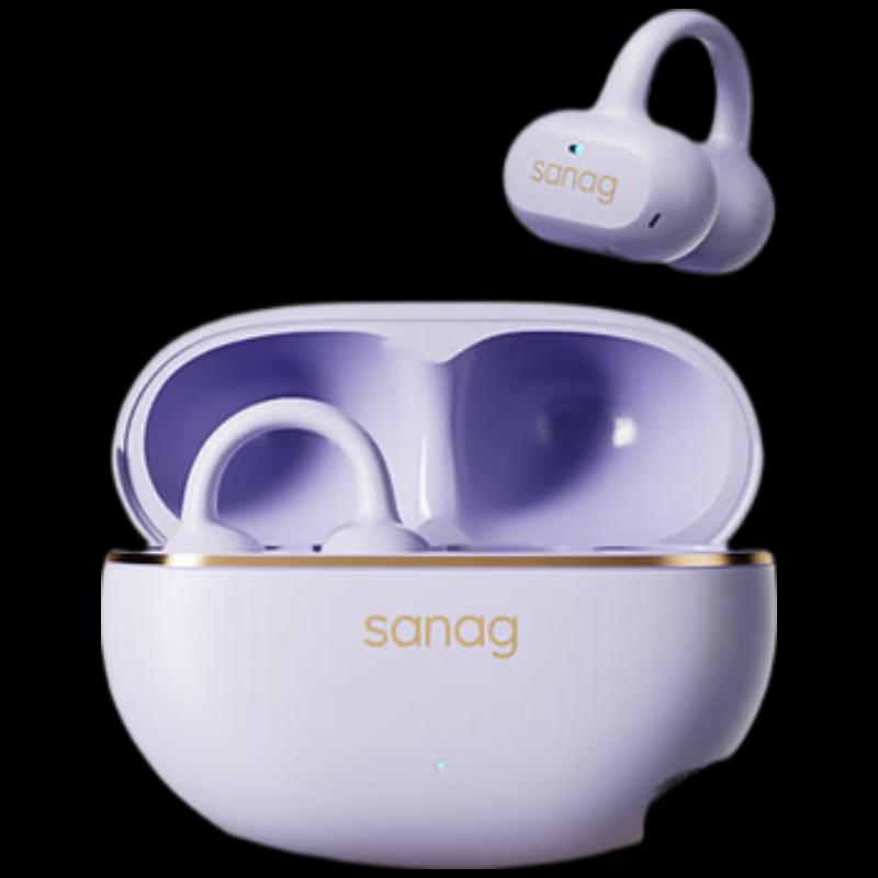 SANAG AI Translator Open-Ear Clip-On Sport Earbuds
SANAG AI Translator Open-Ear Clip-On Sport Earbuds