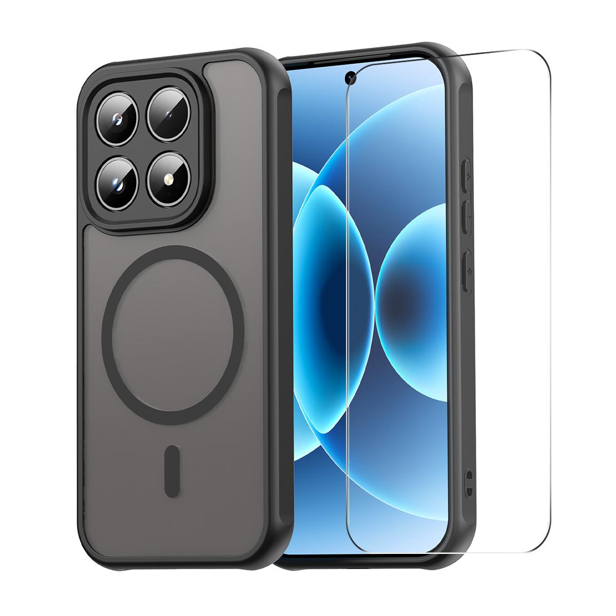 Для Xiaomi 17 ENKAY HAT PRINCE Магнітний чохол із підтримкою Загартованого скла Ультразвукове розблокування Матовий чохол для телефону з ПК ТПУ
Для Xiaomi 17 ENKAY HAT PRINCE Магнітний чохол із підтримкою Загартованого скла Ультразвукове розблокування Матовий чохол для телефону з ПК ТПУ