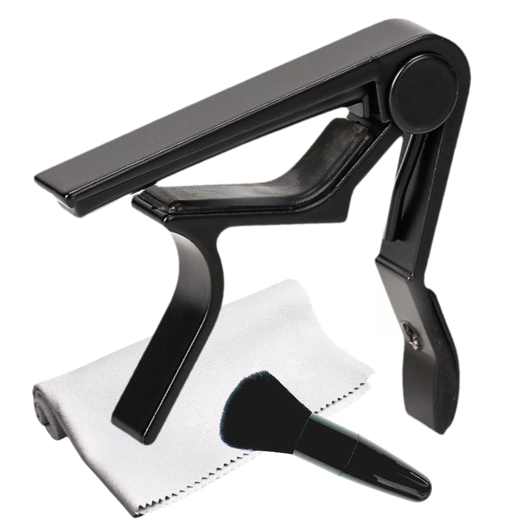 guitar cleaning fiber dust removal brush guitar capo One-touch capo, Tasto, cloth, included, folk, electric, classical, acoustic, black, capo, чорний
guitar cleaning fiber dust removal brush guitar capo One-touch capo, Tasto, cloth, included, folk, electric, classical, acoustic, black, capo, чорний
