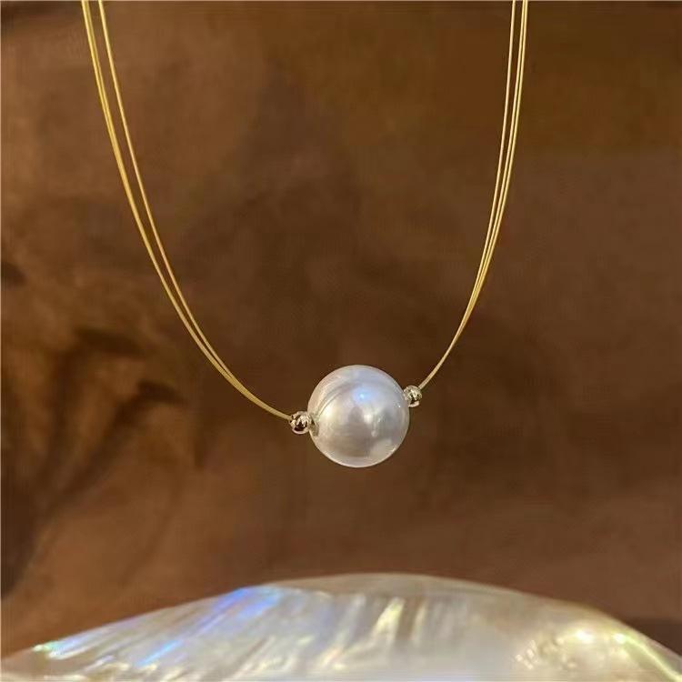 Freshwater pearl collar, single bead, road road necklace, temperament, versatile, collarbone chain, strong gloss, natural pearl білий
Freshwater pearl collar, single bead, road road necklace, temperament, versatile, collarbone chain, strong gloss, natural pearl білий