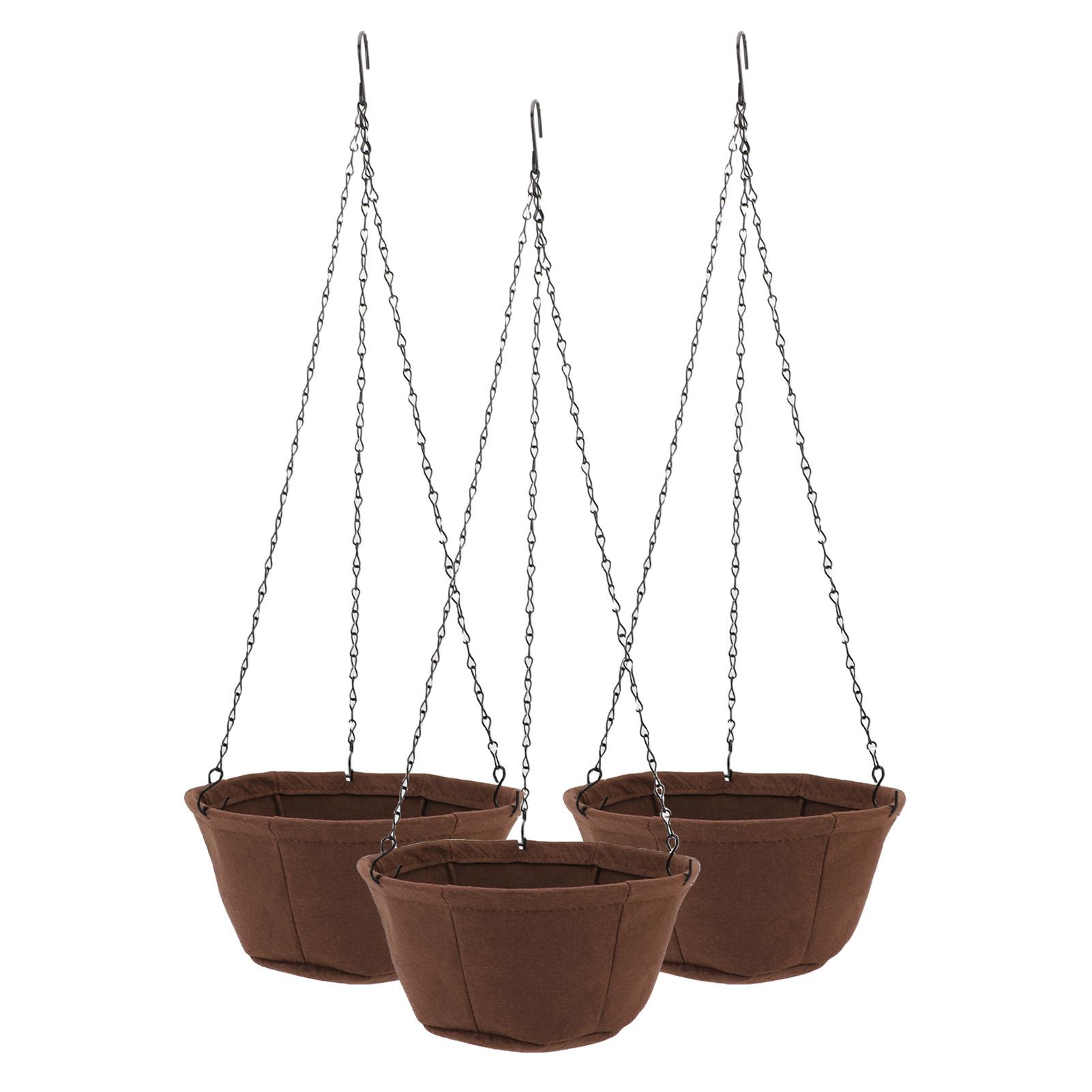 Hanging Planter Set Hanging Flower Plant Pot Basket with Rustproof Chain for Garden Porch Balcony Patio Decor
Hanging Planter Set Hanging Flower Plant Pot Basket with Rustproof Chain for Garden Porch Balcony Patio Decor