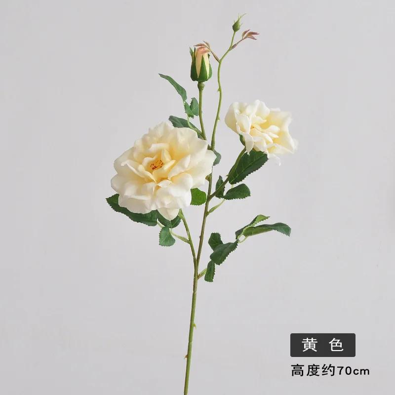 4Pc/lot Artificial Moisturizing Rose Ral Touch Flowers Wedding Decor Rose Bouquet Party Table Floral Arrangement Home Decoration світло-жовтого кольору
4Pc/lot Artificial Moisturizing Rose Ral Touch Flowers Wedding Decor Rose Bouquet Party Table Floral Arrangement Home Decoration світло-жовтого кольору