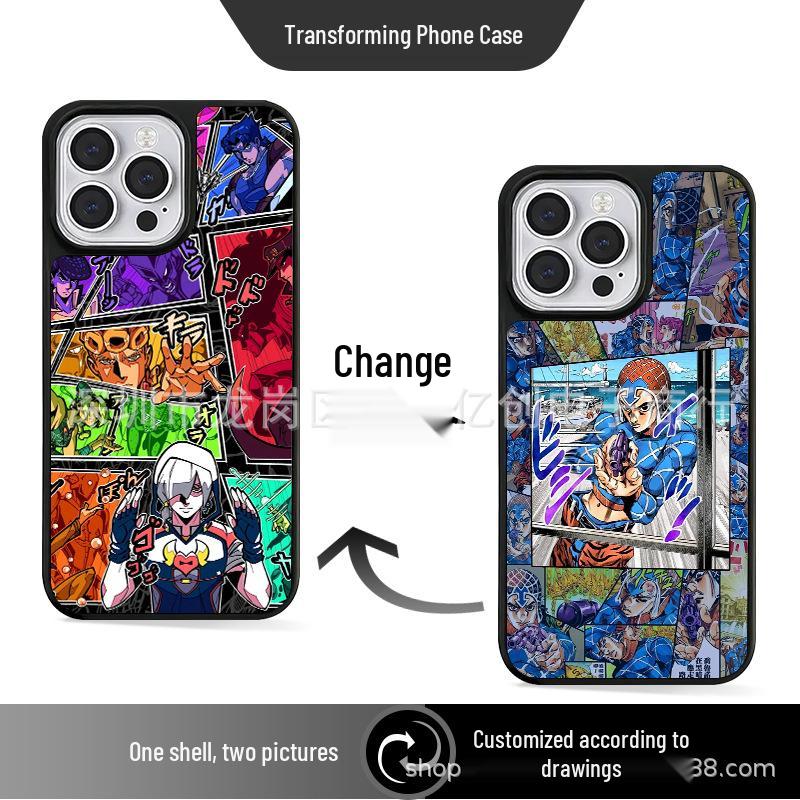 Jojo 3D Lenticular Phone Case for iPhone 16 Pro Max & Huawei Mate - Wonderful Adventure Design 14 Pro
Jojo 3D Lenticular Phone Case for iPhone 16 Pro Max & Huawei Mate - Wonderful Adventure Design 14 Pro