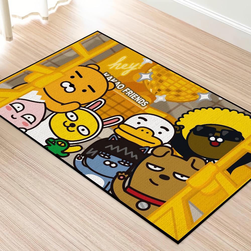 Door Mat For K-Kakao Bedroom Decoration Cartoon Kitchen Bath Carpet House Super Absorbent Cute Friends Rug Foot Non-slip SJR40x60CM
Door Mat For K-Kakao Bedroom Decoration Cartoon Kitchen Bath Carpet House Super Absorbent Cute Friends Rug Foot Non-slip SJR40x60CM