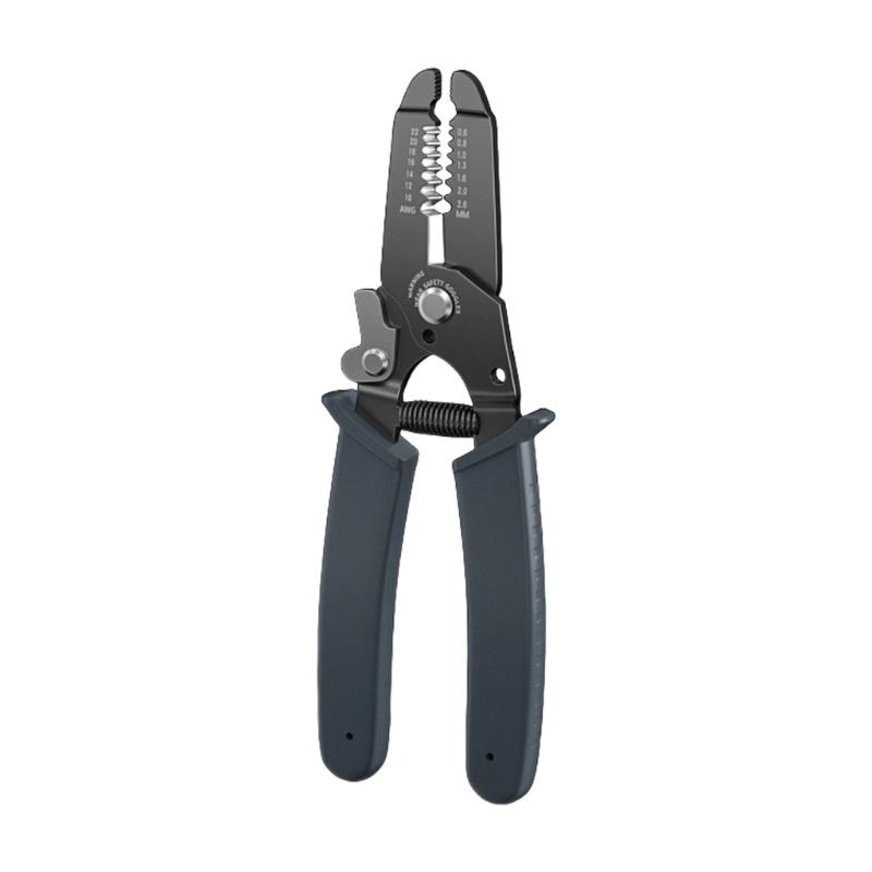 Heavy Duty Cable Stripper and Crimper Pliers Wire Crimping Tool Cable Cutter for Accurate Cutting and Stripping of Wire
Heavy Duty Cable Stripper and Crimper Pliers Wire Crimping Tool Cable Cutter for Accurate Cutting and Stripping of Wire