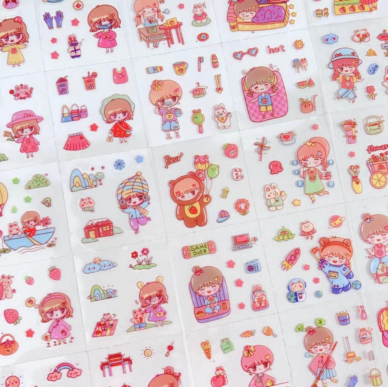 Children s Cartoon Waterproof PVC Stickers for Journals and Water Bottles
Children s Cartoon Waterproof PVC Stickers for Journals and Water Bottles