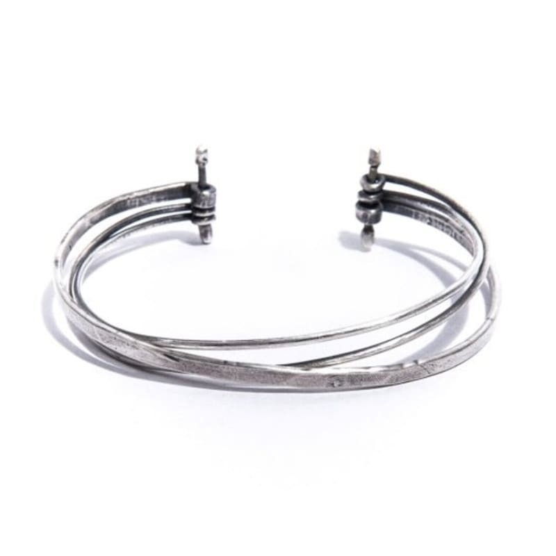 SEWNSWEN SILVER 3 LINE LAYERED BANGLE ORDER MADE
SEWNSWEN SILVER 3 LINE LAYERED BANGLE ORDER MADE