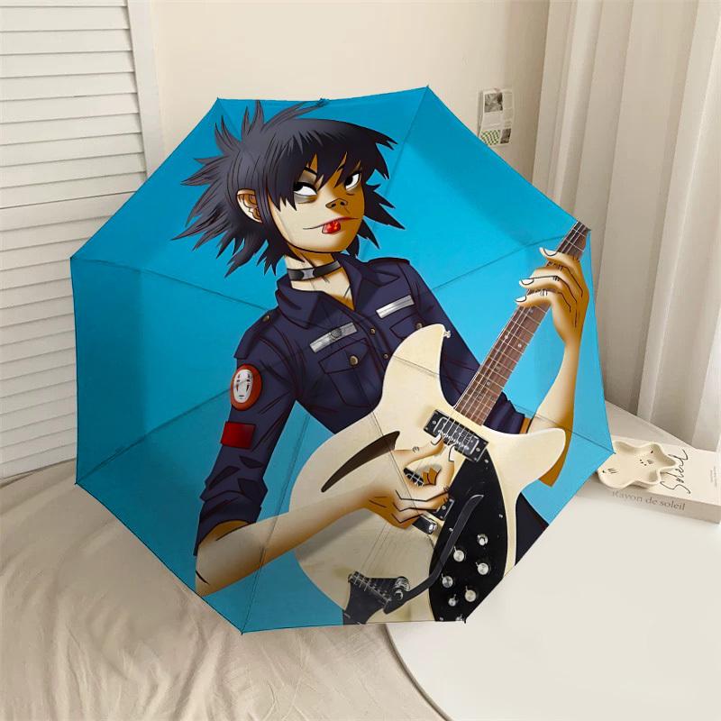 1PC Gorillaz Tattoo Umbrella-8-Rib Reinforced, Automatic Open, Lightweight & Durable, Cute Fashion Accessory for Outdoor-W196
1PC Gorillaz Tattoo Umbrella-8-Rib Reinforced, Automatic Open, Lightweight & Durable, Cute Fashion Accessory for Outdoor-W196