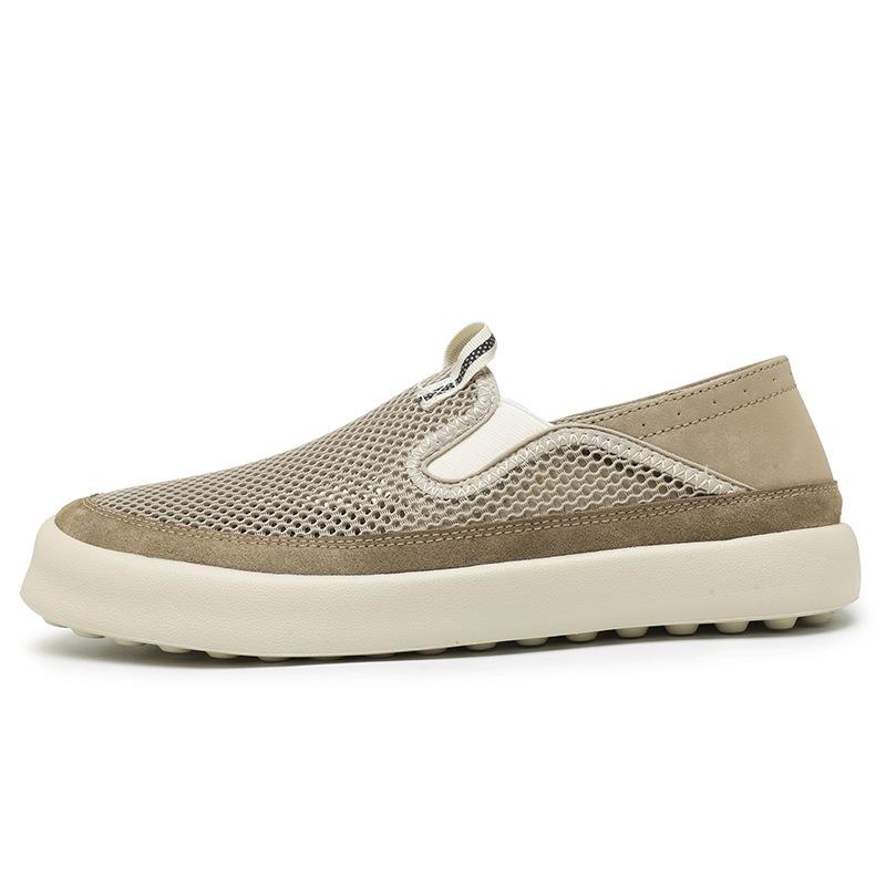 Cloth shoes summer hollow breathable mesh shoes lazy solid color casual shoes 44 пісочний
Cloth shoes summer hollow breathable mesh shoes lazy solid color casual shoes 44 пісочний