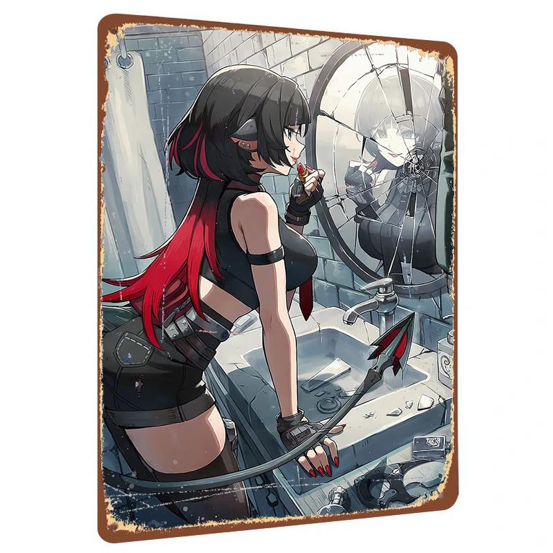 Custom Anime Girl Metal Wall Art Home Decor Modern Poster Print for Living Room Bedroom 20x30cm(7.8x11.8inch)
Custom Anime Girl Metal Wall Art Home Decor Modern Poster Print for Living Room Bedroom 20x30cm(7.8x11.8inch)