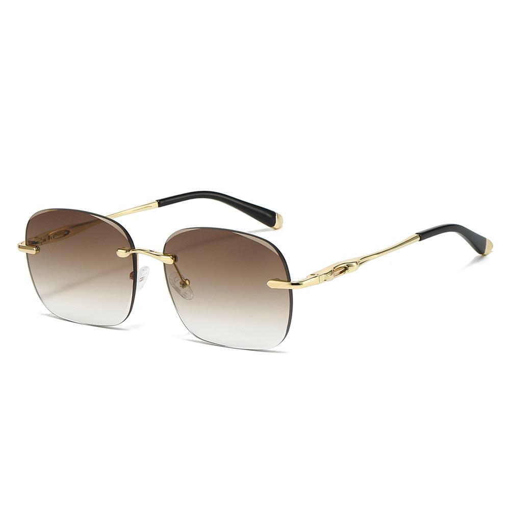 New Retro Frameless Gradient Oval Women Sunglasses Personality Luxury High Quality Design Men Trendy Casual Glasses Uv400 as picture
New Retro Frameless Gradient Oval Women Sunglasses Personality Luxury High Quality Design Men Trendy Casual Glasses Uv400 as picture