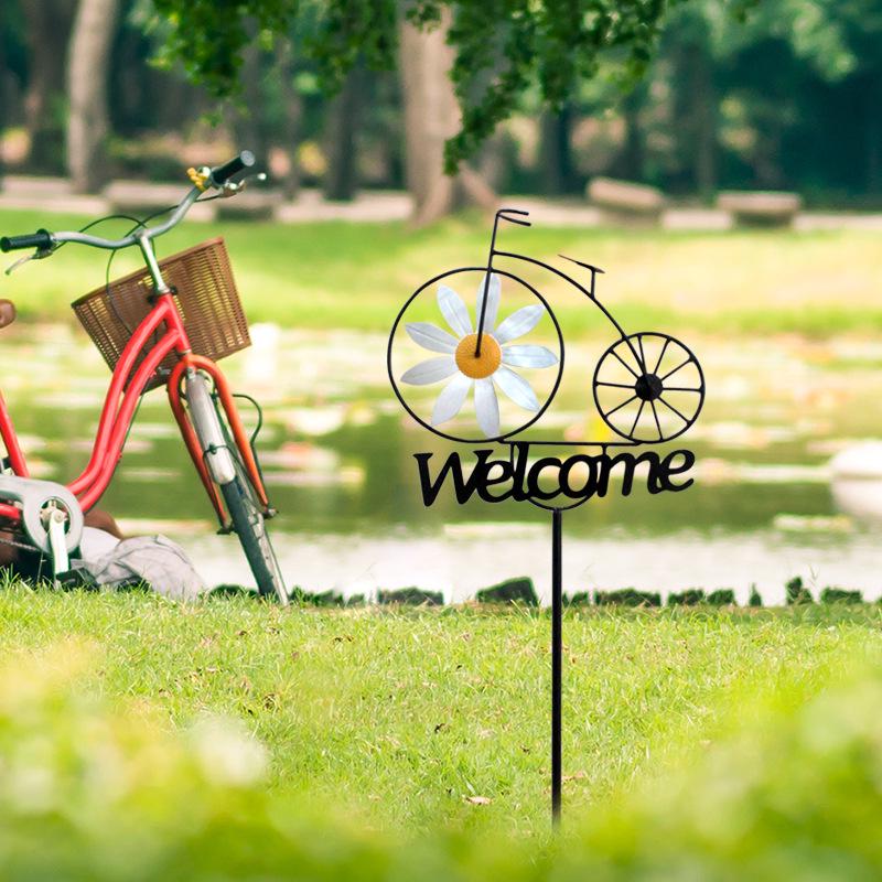 Pastoral Daisy Bicycle Flower Arrangement - French Countryside Wrought Iron Ornament 31×33.5×8.5 cm
Pastoral Daisy Bicycle Flower Arrangement - French Countryside Wrought Iron Ornament 31×33.5×8.5 cm