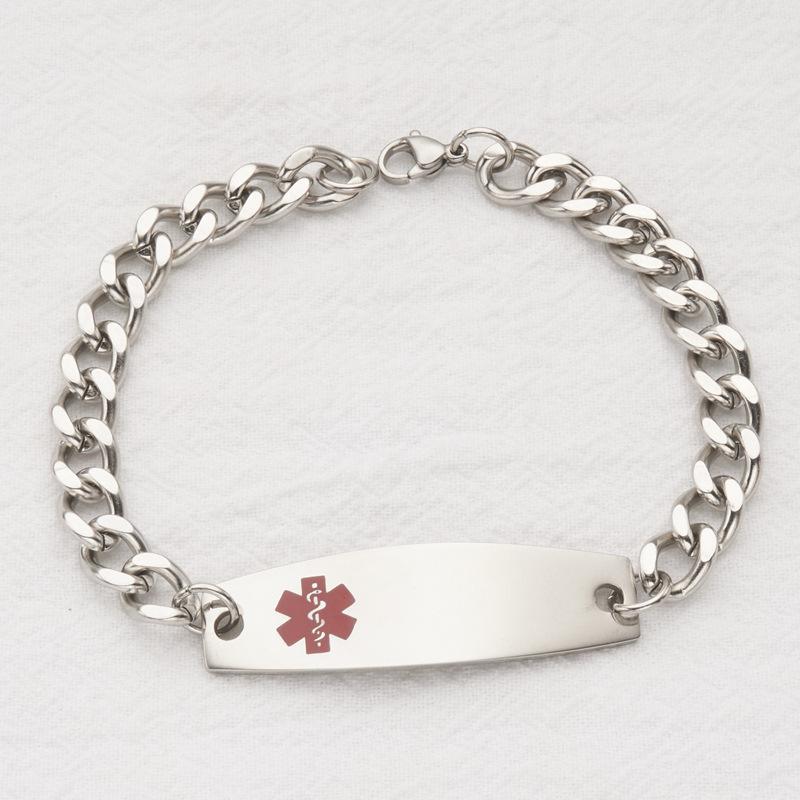 Femme Chic Accessories - Stainless Steel Medical Emblem Bracelet червоний
Femme Chic Accessories - Stainless Steel Medical Emblem Bracelet червоний