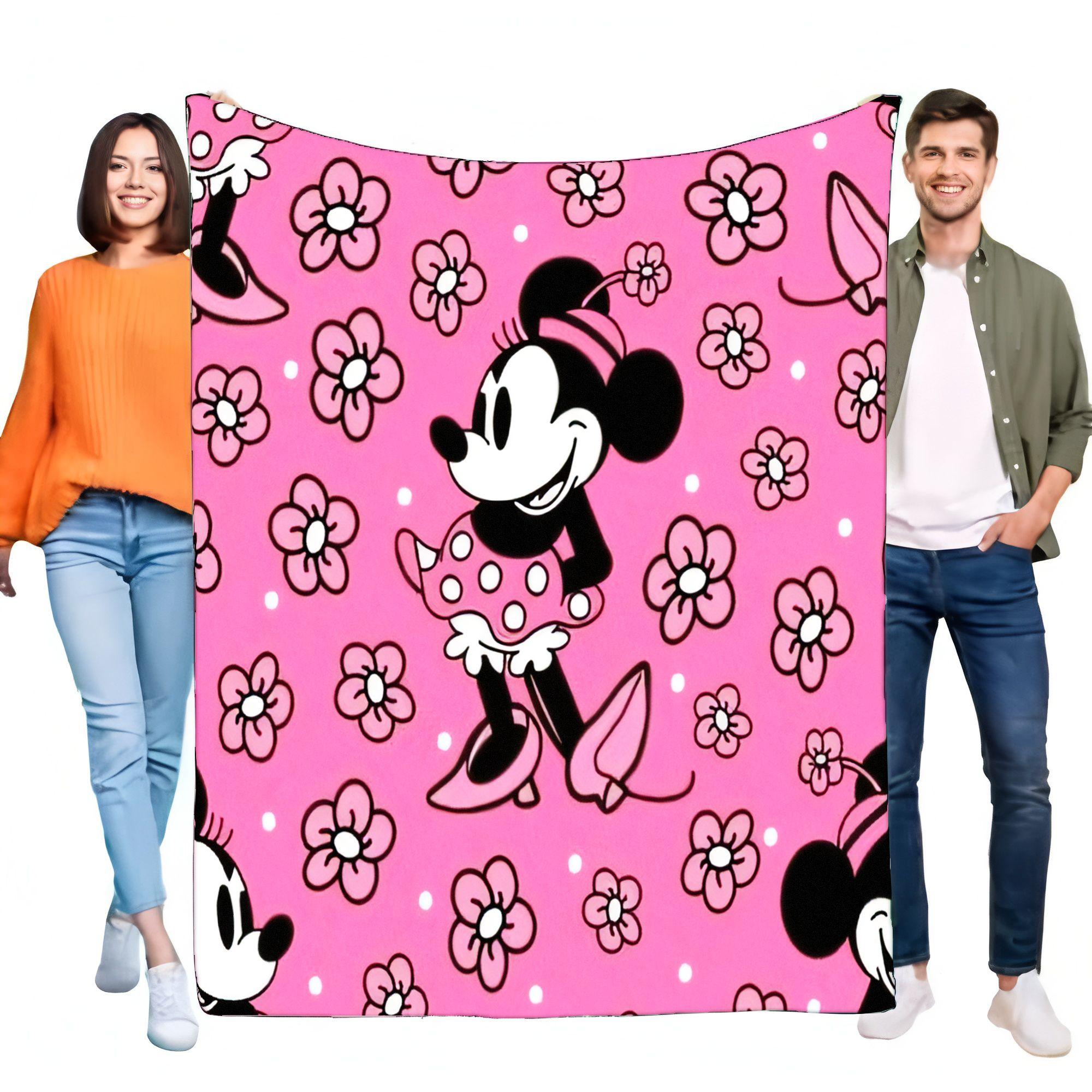 Minnie Mouse Blanket Soft Cozy Fleece Throw for Kids Lightweight Sofa Bed Decor Birthday Gift for Girls 100x150cm
Minnie Mouse Blanket Soft Cozy Fleece Throw for Kids Lightweight Sofa Bed Decor Birthday Gift for Girls 100x150cm