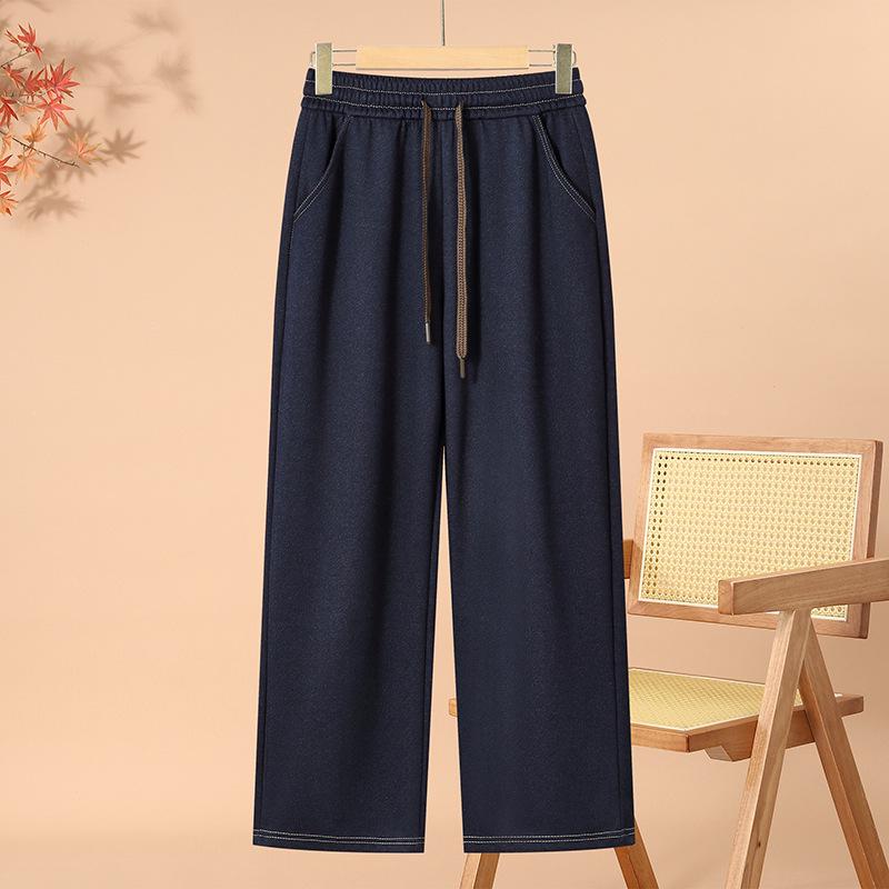 2026 Spring/Fall High-Waist Wide-Leg Pants for Women – Versatile, Loose, and Casual Straight-Leg Design for Middle-Aged Women 4XL (suggested for 135-150 catties) синий
2026 Spring/Fall High-Waist Wide-Leg Pants for Women – Versatile, Loose, and Casual Straight-Leg Design for Middle-Aged Women 4XL (suggested for 135-150 catties) синий