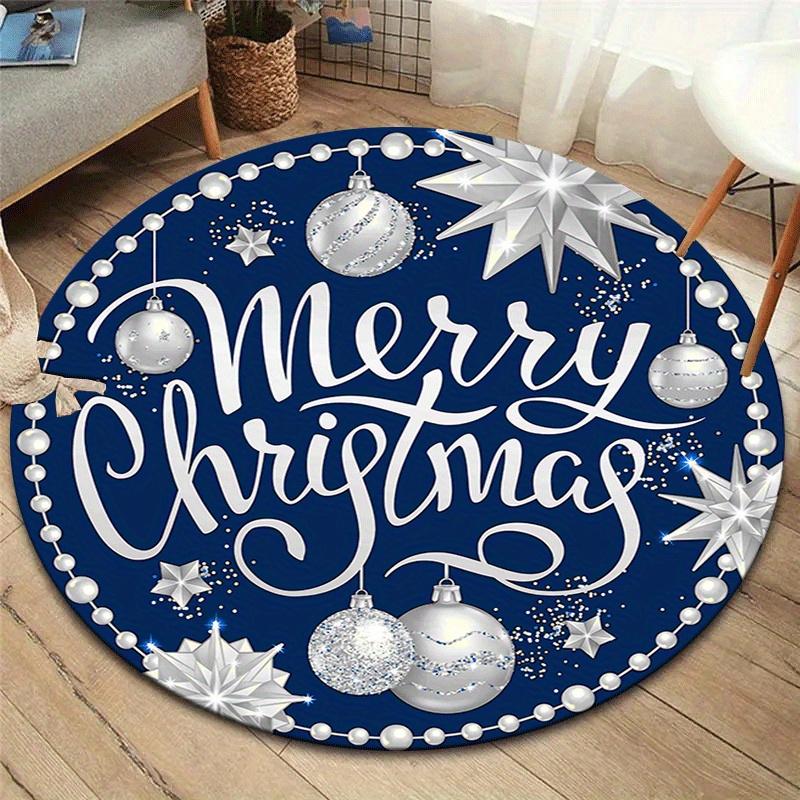 1pc Soft, Absorbent & Non-Slip Merry Chrismas Round Rug, Perfect for Entryway, Living Room, Bedroom Decor, Machine Washable Flannel Memory F 80cm by 80cm
1pc Soft, Absorbent & Non-Slip Merry Chrismas Round Rug, Perfect for Entryway, Living Room, Bedroom Decor, Machine Washable Flannel Memory F 80cm by 80cm
