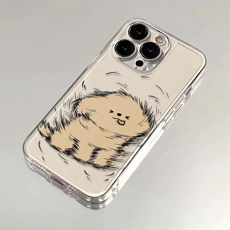 Head-Shaking Puppy iPhone Case for 14 Pro Max, Drop-Proof, Transparent, and Soft. Compatible with iPhone 12, 13, and 16. iPhone 12 Pro
Head-Shaking Puppy iPhone Case for 14 Pro Max, Drop-Proof, Transparent, and Soft. Compatible with iPhone 12, 13, and 16. iPhone 12 Pro